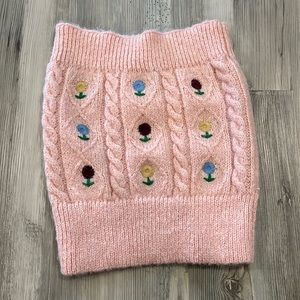 Zara sweater halter top